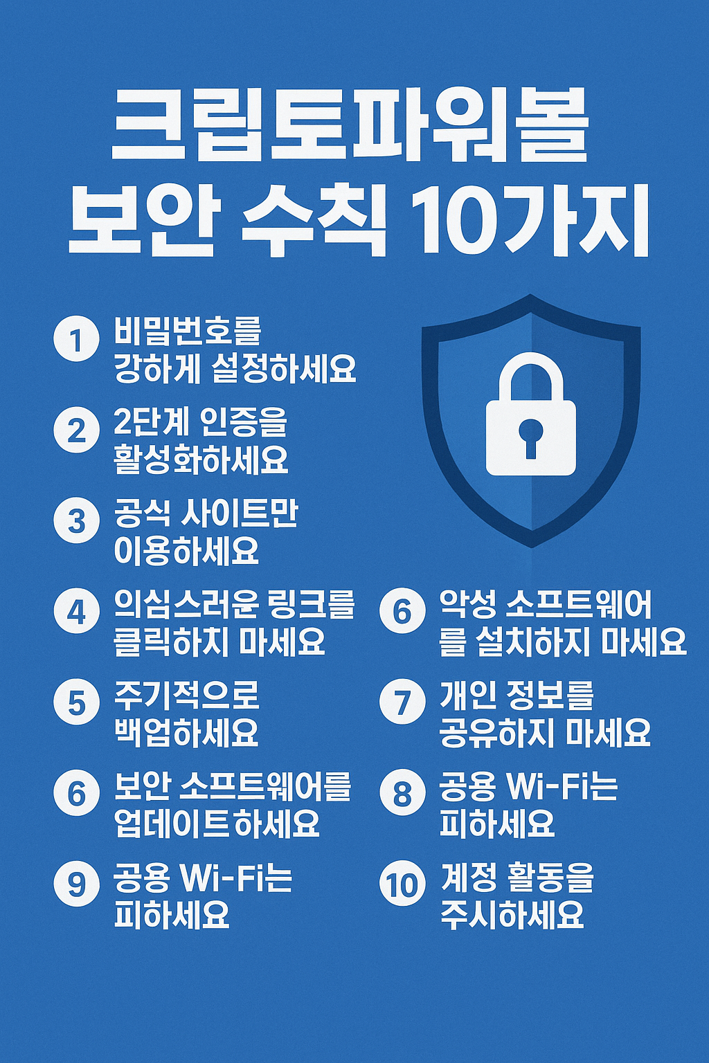크립토파워볼 보안